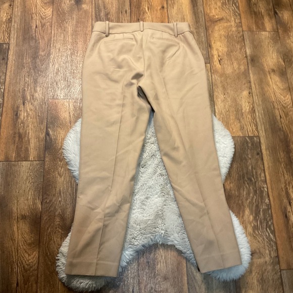 Talbots Hampshire Ankle Pant Size 10 Tan‎ Dress Pants Belt Loops Career Casual - Picture 7 of 9